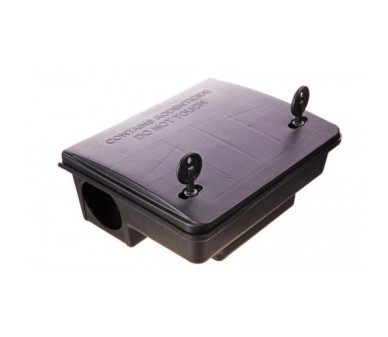 Голяма дератизационна кутия за отровни и  безотровни примамки срещу гризачи: плъхове, мишки, полевки - Бран Инсект