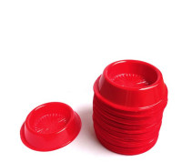 Червени дератизационни чинийки - купички за залагане на отрова срещу гризачи - Бран Инсект