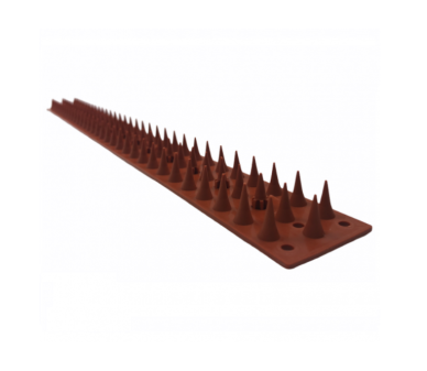 Пластмасови шипове срещу котки за отблъскване от стени, огради, тераси и парапети - Бран Инсект