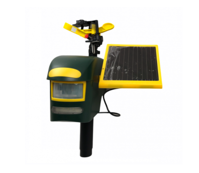 Соларен уред за прогонване на: птици, котки, кучета и диви животни, чрез вода - за 100 кв.м.  - Бран Инсект