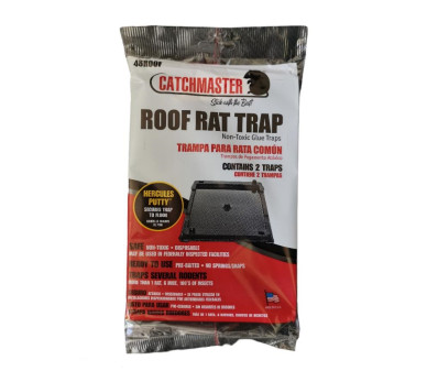 ROOF RAT TRAP - леплив безотровен капан за хващане на плъхове - Бран Инсект