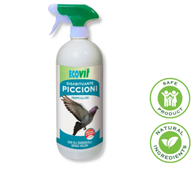 Екологичен течен репелент срещу нападение от гълъби и прилепи 1000 мл - Бран Инсект