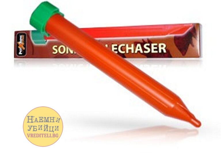 Оранжев ултразвуков електронен уред за борба с къртици и сляпо куче » Бpaн Инceĸт