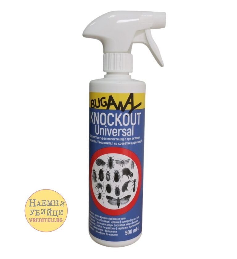 Нокаут Универсал (Knockout Universal) - мощен препарат срещу дървеници, хлебарки и др. насекоми » Бpaн Инceĸт