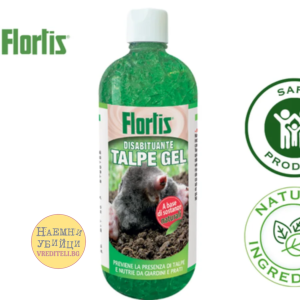 Зелен гел за отблъскване на къртици и  видри на Flortis - 1000 ml » Бpaн Инceĸт