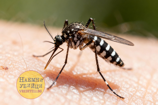 Тигров комар (Aedes albopictus)